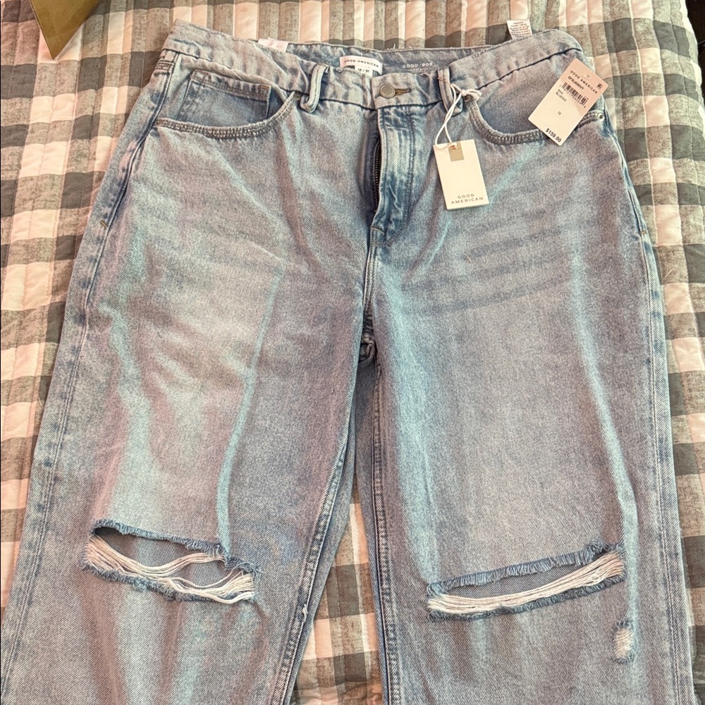 Good American Light Blue Denim Jeans